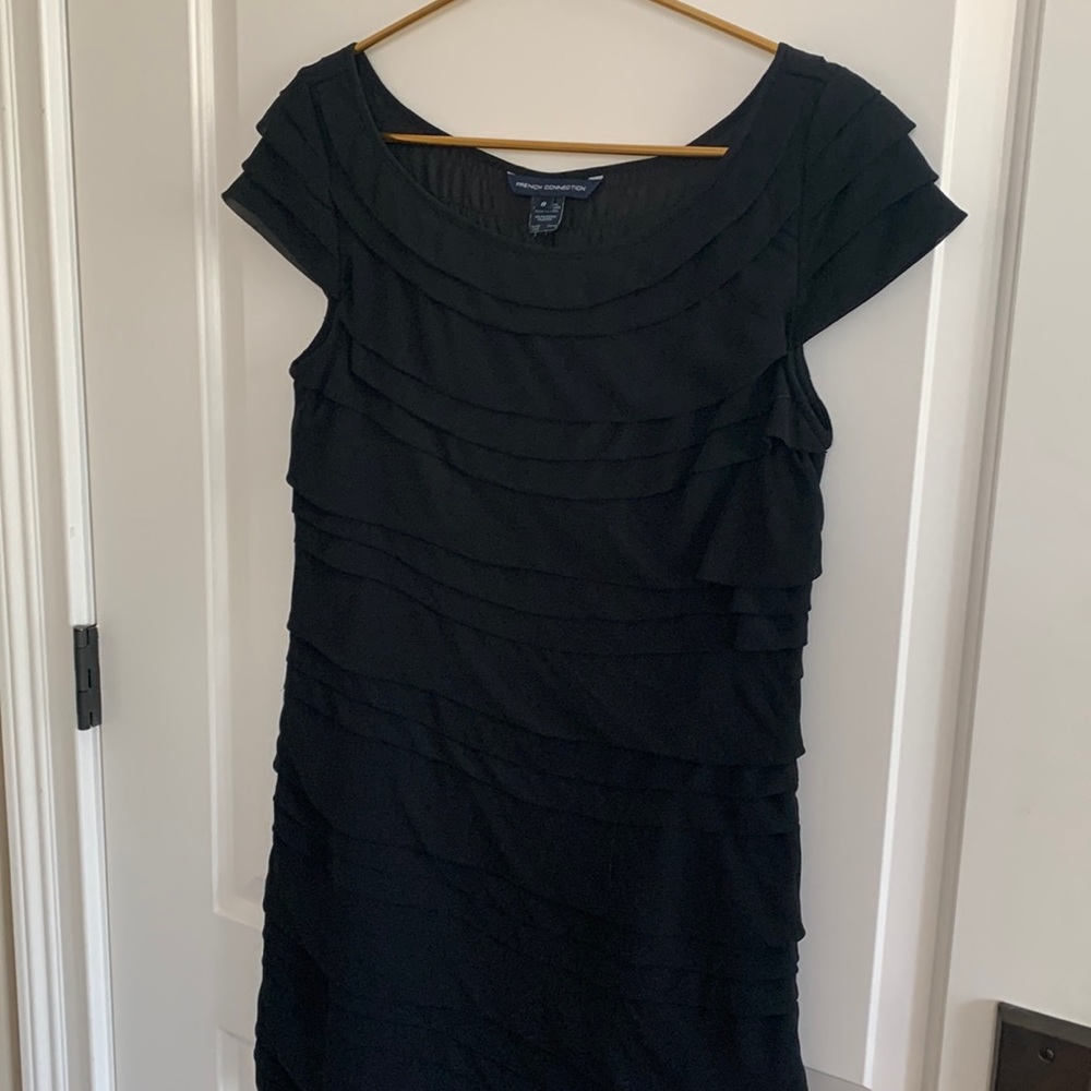 French Connection black dress, 8